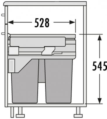 EURO CARGO ST60 BIN 2X38+1X12+2.5L maxisale