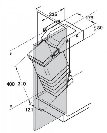 Poco Waste Bin maxisale.com.au