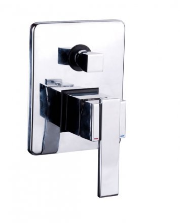 TYO-42D SQUARE WALL MIXER WITH DIVERTER AT MAXISALE.COM.AU