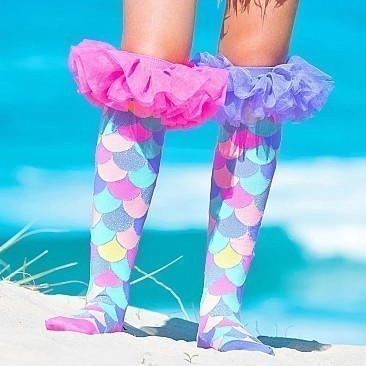 MADMIA MERMAID FRILLS SOCKS