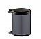 Waste bin 15 litres - Hailo Mono - Dark Grey