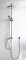 SMH-157 ROUND MULTI FUNCTION SHOWER UNIT (SOLID BRASS RAIL WITH ELBOW)