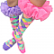 MADMIA MERMAID FRILLS SOCKS